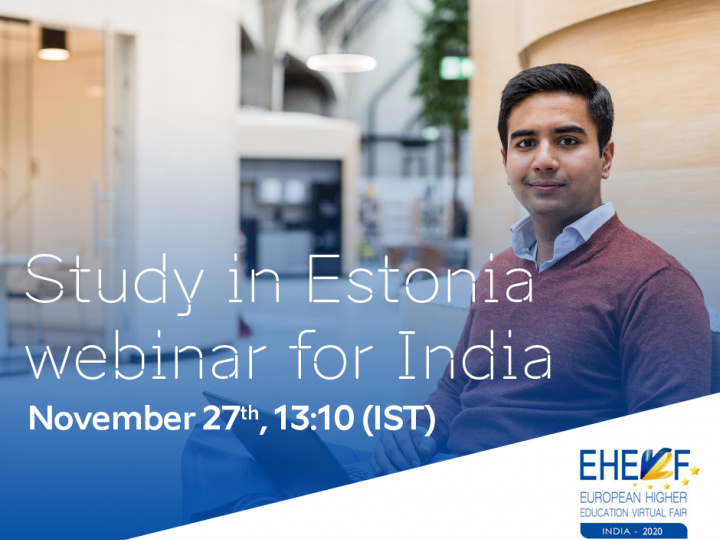 Study in Estonia webinar for India