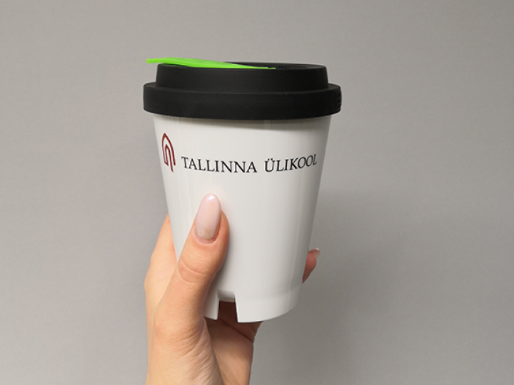 TLU reusable coffee cup