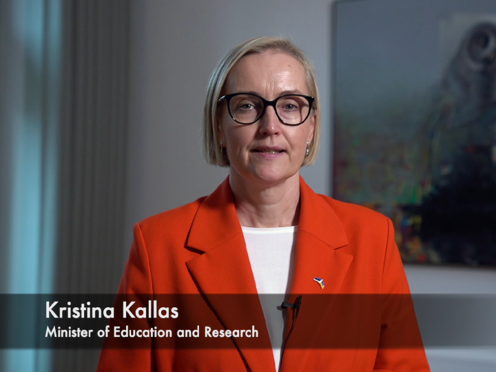 Kristina Kallas - Minister of Education and Research of Estonia
