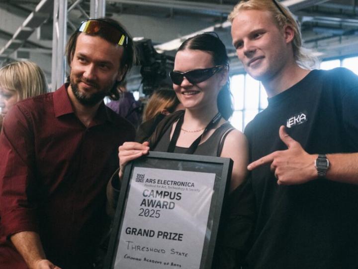 EKA Students Won the Grand Prize at the Ars Electronica Festival Campus Exhibition